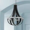 Crystal Empire 20 1/2"W Grizzly Black LED Pendant Light -Golden Lighting Shop crystal empire 20 and one half inchw grizzly black led pendant light 44e25cropped