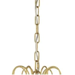 Crystal Rain 30" Wide Soft Gold Crystal 6-Light Chandelier -Golden Lighting Shop crystal rain 30 inch wide soft gold crystal 6 light chandelier 678a1views4