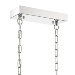 Crystal Rain 33" Wide Chrome 6-Light Island Chandelier -Golden Lighting Shop crystal rain 33 inch wide chrome 6 light island chandelier 364m2views3