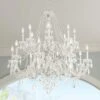 Crystorama 37" Wide Chrome 16-Light Traditional Crystal Chandelier 1 Crystorama 37" Wide Chrome 16-Light Traditional Crystal Chandelier -Golden Lighting Shop crystorama 37 inch wide chrome 16 light traditional crystal chandelier 80n32cropped