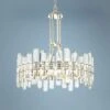 Crystorama Bolton 24 3/4" Wide Polished Nickel Crystal Chandelier 1 Crystorama Bolton 24 3/4" Wide Polished Nickel Crystal Chandelier -Golden Lighting Shop crystorama bolton 24 and three quarter inch wide polished nickel crystal chandelier 71y32cropped