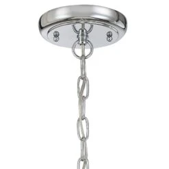 Crystorama Calypso 7 1/2"W Convertible Chrome Mini Pendant -Golden Lighting Shop crystorama calypso 7 and one half inchw convertible chrome mini pendant 3w523views2