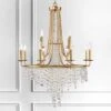 Crystorama Gabrielle 30" Wide 12-Light Antique Gold Crystal Chandelier 1 Crystorama Gabrielle 30" Wide 12-Light Antique Gold Crystal Chandelier -Golden Lighting Shop crystorama gabrielle 30 inch wide 12 light antique gold crystal chandelier 464e3cropped