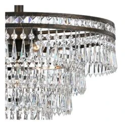 Crystorama Mercer 20"W English Bronze And Crystal Chandelier -Golden Lighting Shop crystorama mercer 20 inchw english bronze and crystal chandelier 1r887views1