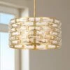 Crystorama Meridian 20" Wide Antique Gold Chandelier 2 Crystorama Meridian 20" Wide Antique Gold Chandelier -Golden Lighting Shop crystorama meridian 20 inch wide antique gold chandelier 62y76cropped