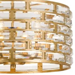 Crystorama Meridian 20" Wide Antique Gold Chandelier -Golden Lighting Shop crystorama meridian 20 inch wide antique gold chandelier 62y76views1