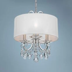 Crystorama Othello 15" Wide Polished Chrome Chandelier