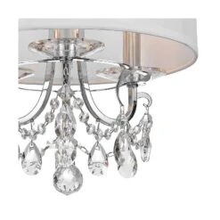 Crystorama Othello 15" Wide Polished Chrome Chandelier -Golden Lighting Shop crystorama othello 15 inch wide polished chrome chandelier 31w70views1
