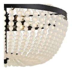Crystorama Rylee 18" Wide Matte Black Crystal Chandelier -Golden Lighting Shop crystorama rylee 18 inch wide matte black crystal chandelier 62e83views1