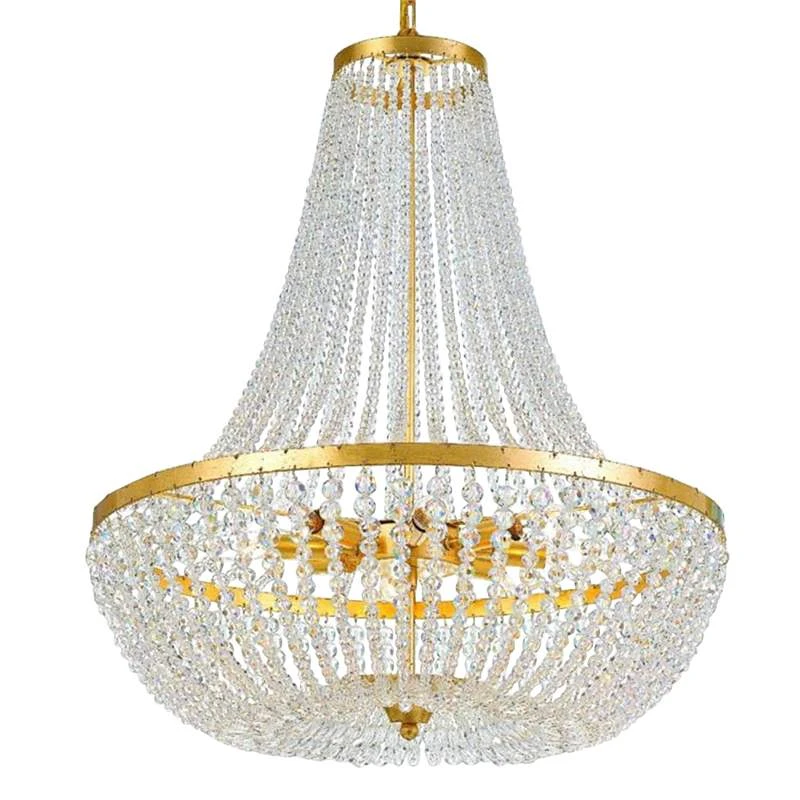 Crystorama Rylee 24 3/4" Wide Antique Gold 8-Light Crystal Chandelier 3 Crystorama Rylee 24 3/4" Wide Antique Gold 8-Light Crystal Chandelier