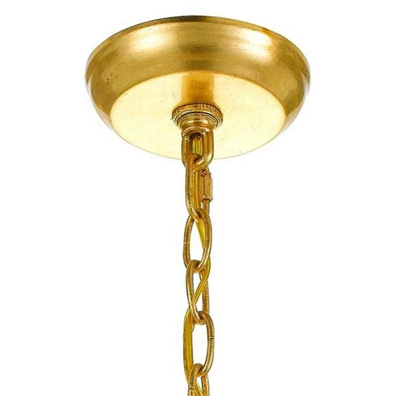 Crystorama Rylee 24 3/4" Wide Antique Gold 8-Light Crystal Chandelier 5 Crystorama Rylee 24 3/4" Wide Antique Gold 8-Light Crystal Chandelier - Image 3