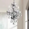 Crystorama Traditional Crystal 11"W Chrome Mini Chandelier -Golden Lighting Shop crystorama traditional crystal 11 inchw chrome mini chandelier 6r544cropped