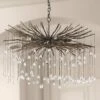Currey And Company Fen 38" Wide Cupertino 6-Light Chandelier -Golden Lighting Shop currey and company fen 38 inch wide cupertino 6 light chandelier 70a60cropped