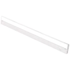 Cyber Tech 32" Wide White Finish LED Plug-In Under Cabinet Light -Golden Lighting Shop cyber tech 32 inch wide white finish led plug in under cabinet light 39v92