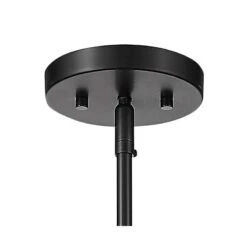 Dealey 19" Wide Crystal Matte Black 5-Light Chandelier -Golden Lighting Shop dealey 19 inch wide crystal matte black 5 light chandelier 96e81views2