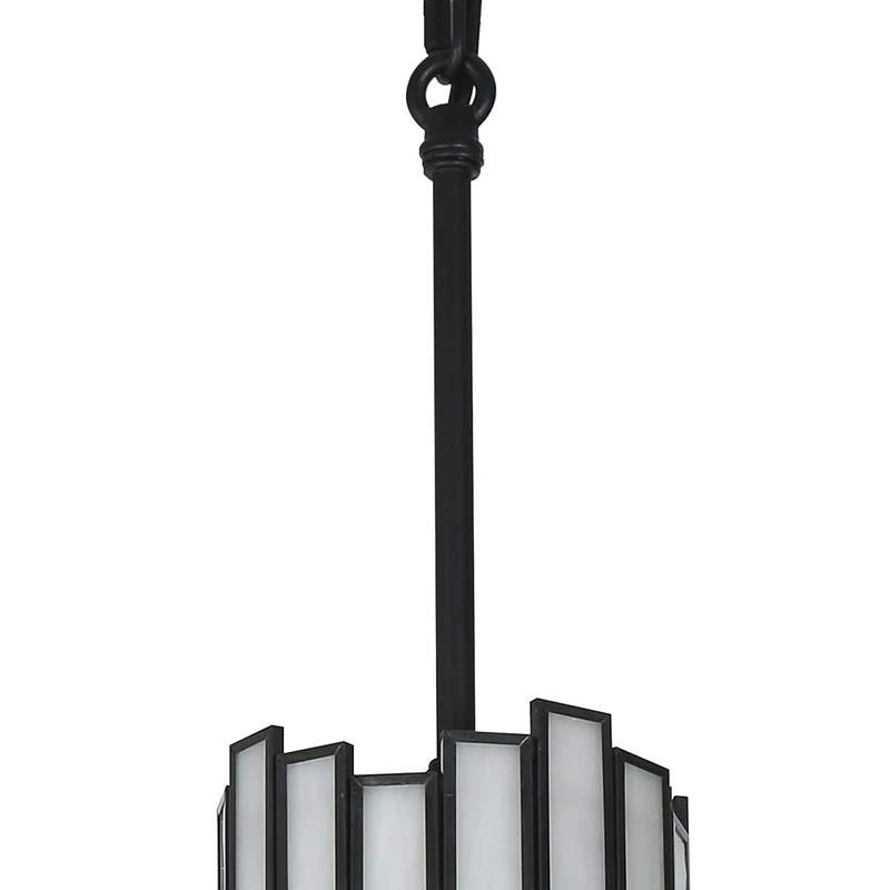 Durail 4 1/4" Wide Black Metal Mini Pendant 5 Durail 4 1/4" Wide Black Metal Mini Pendant - Image 3