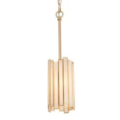 Durail 4 1/4" Wide Tiffany Gold Mini Pendant Light
