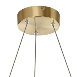Elan Arabella 26 1/2" Wide Gold 12-Light LED Crystal Pendant -Golden Lighting Shop elan arabella 26 and one half inch wide gold 12 light led crystal pendant 75a16views2