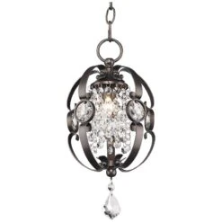 Golden Lighting Ella 7" Wide Brushed Etruscan Bronze Mini Pendant 9 Golden Lighting Ella 7" Wide Brushed Etruscan Bronze Mini Pendant -Golden Lighting Shop ella 7 inch wide brushed etruscan bronze mini pendant 33n12views2