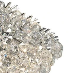 Essa 12" Wide Chrome 2-Light Swag Chandelier -Golden Lighting Shop essa 12 inch wide chrome 2 light swag chandelier 29c22views2