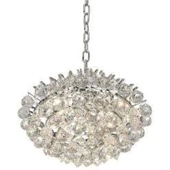 Essa 12" Wide Chrome 4-Light Swag Chandelier -Golden Lighting Shop essa 12 inch wide chrome 4 light swag chandelier 29c41views4