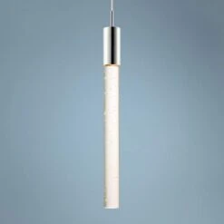 ET2 Big Fizz 4 3/4" Wide Polished Chrome LED Mini Pendant