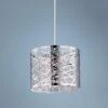 ET2 Inca Web 7 3/4" Wide Polished Chrome Mini Pendant Light -Golden Lighting Shop et2 inca web 7 and three quarter inch wide polished chrome mini pendant light v3624cropped