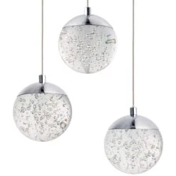 ET2 Orb II 11 1/2"W Polished Chrome 3-Light LED Mini Pendant 8 ET2 Orb II 11 1/2"W Polished Chrome 3-Light LED Mini Pendant -Golden Lighting Shop et2 orb ii 11 and one half inchw polished chrome 3 light led mini pendant 47k76views1