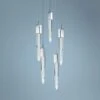 ET2 Quartz 15 3/4" Wide Polished Nickel 5-Light LED Pendant 2 ET2 Quartz 15 3/4" Wide Polished Nickel 5-Light LED Pendant -Golden Lighting Shop et2 quartz 15 and three quarter inch wide polished nickel 5 light led pendant 69c65cropped