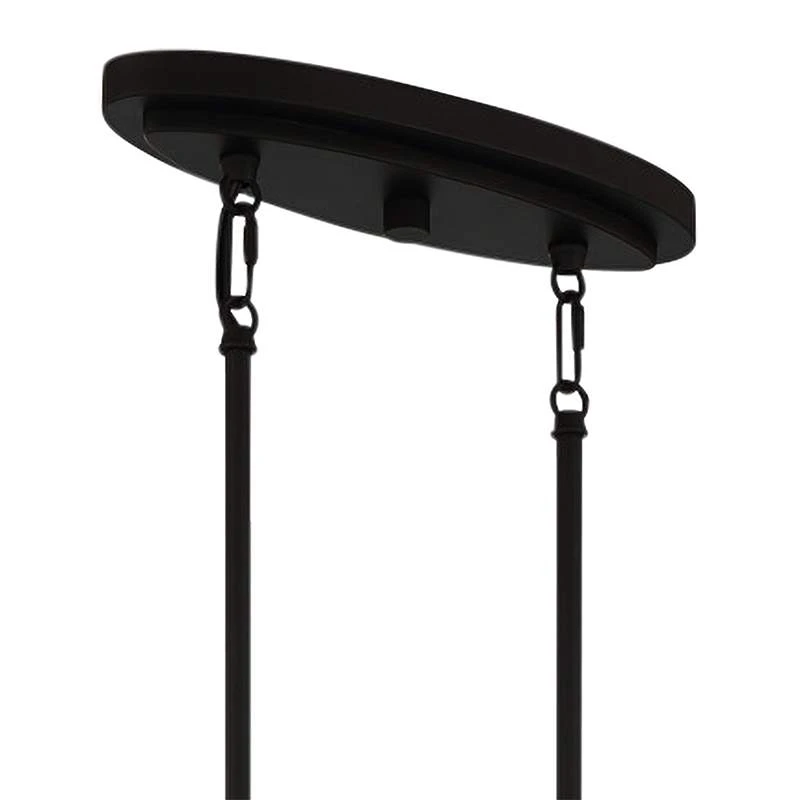 Eurofase Grado 38" Wide Chrome Pendant Light 6 Eurofase Grado 38" Wide Chrome Pendant Light - Image 4