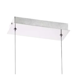 Eurofase Santi 36"W Chrome LED Kitchen Island Light Pendant -Golden Lighting Shop eurofase santi 36 inchw chrome led kitchen island light pendant 47p05views2