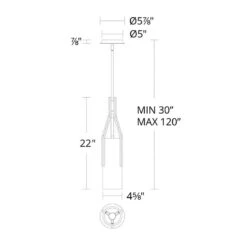 Firenze 22" High Brass And Alabaster Glass LED Modern Pendant Light -Golden Lighting Shop firenze 22 inch high brass and alabaster glass led modern pendant light 168n3views5