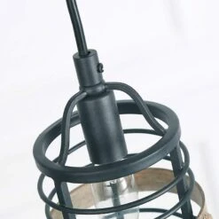 Fordan 4 3/4" Wide Dark Gray Wood Mini Pendant -Golden Lighting Shop fordan 4 and three quarter inch wide dark gray wood mini pendant 729v1views4