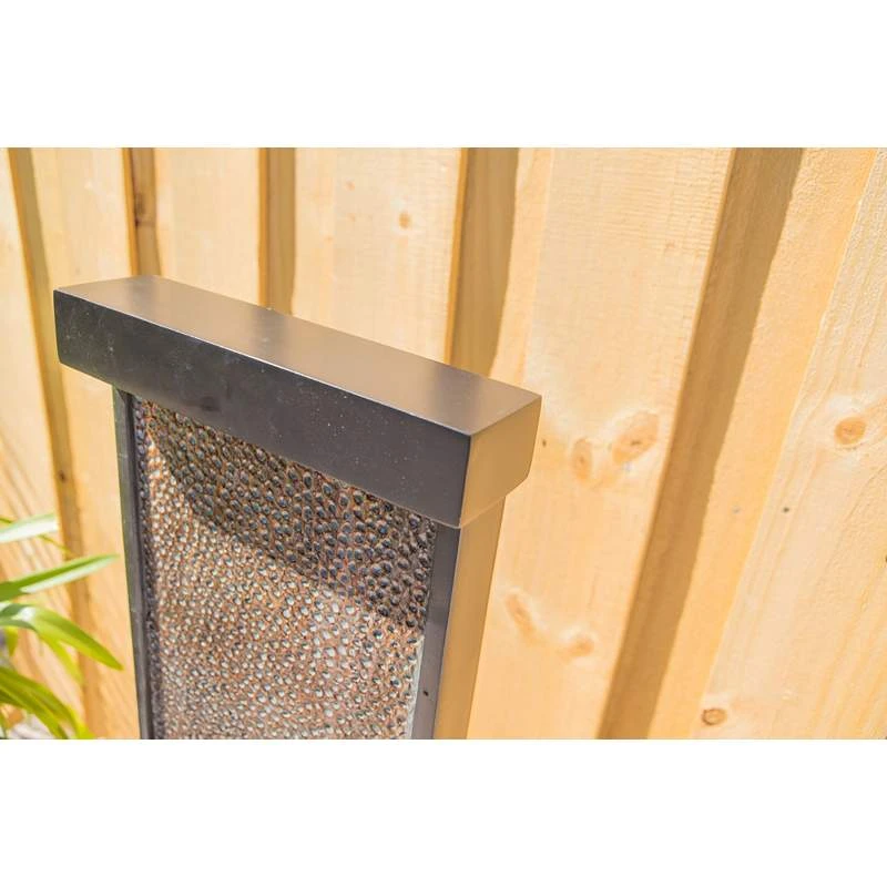 Forged Water 26"H Hammered Copper Outdoor LED Wall Fountain 7 Forged Water 26"H Hammered Copper Outdoor LED Wall Fountain - Image 5