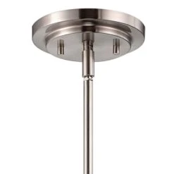 Frame 5 3/4" Wide Brushed Nickel LED Mini Pendant Light -Golden Lighting Shop frame 5 and three quarter inch wide brushed nickel led mini pendant light 7y776views2