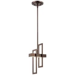 Frame 5 3/4" Wide Hazel Bronze LED Mini Pendant Light -Golden Lighting Shop frame 5 and three quarter inch wide hazel bronze led mini pendant light 663k0views3