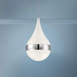 George Kovacs Moonshot 4 3/4"W Chrome LED Mini Pendant Light