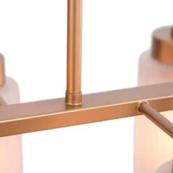 Gollin 24 1/2" Wide Gold Modern Linear Island Pendant Light -Golden Lighting Shop gollin 24 and one half inch wide gold modern linear island pendant light 194e3views3