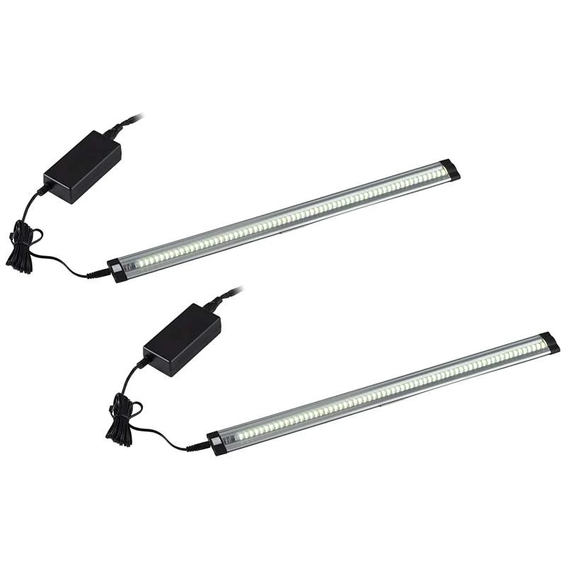 Grayson Slim 35 1/2"W LED Under Cabinet Light Kit Set Of 2 3 Grayson Slim 35 1/2"W LED Under Cabinet Light Kit Set Of 2