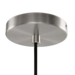 Hampton Hill Auburn 9" Wide Silver Pendant Light 11 Hampton Hill Auburn 9" Wide Silver Pendant Light -Golden Lighting Shop hampton hill auburn 9 inch wide silver pendant light 036d2views2