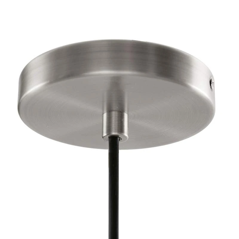 Hampton Hill Auburn 9" Wide Silver Pendant Light 6 Hampton Hill Auburn 9" Wide Silver Pendant Light - Image 4
