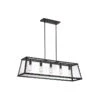 Harrow 44" Wide Oil-Rubbed Bronze Kitchen Island Light Pendant