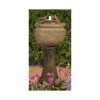 Henri Studio 39" Birds Nebbia Tall Patio Bubbler Fountain 1 Henri Studio 39" Birds Nebbia Tall Patio Bubbler Fountain -Golden Lighting Shop henri studio 39 inch birds nebbia tall patio bubbler fountain 6w663