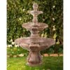 Henri Studio Classical Finial 55" High Garden Fountain -Golden Lighting Shop henri studio classical finial 55 inch high garden fountain 04331cropped