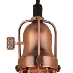 Hi-Lite Aubrey 5 1/4" Wide Weathered Copper Mini Pendant Light -Golden Lighting Shop hi lite aubrey 5 and one quarter inch wide weathered copper mini pendant light 995r0views2