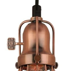 Hi-Lite Baldwin 5 1/2" Wide Weathered Copper Mini Pendant Light -Golden Lighting Shop hi lite baldwin 5 and one half inch wide weathered copper mini pendant light 988r0views2