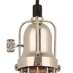 Hi-Lite Lani 6" Wide Polished Nickel Mini Pendant Light 7 Hi-Lite Lani 6" Wide Polished Nickel Mini Pendant Light -Golden Lighting Shop hi lite lani 6 inch wide polished nickel mini pendant light 992r0views2