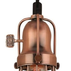 Hi-Lite Lani 6" Wide Weathered Copper Mini Pendant Light -Golden Lighting Shop hi lite lani 6 inch wide weathered copper mini pendant light 993r0views2