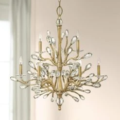 Hinkley Eve 33 1/2" Wide Champagne Gold 9-Light Chandelier