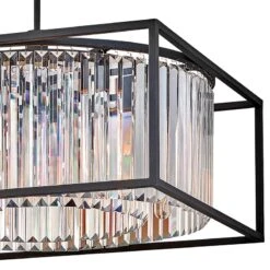 Hinkley Giada 24" Wide Black And Crystal Pendant Chandelier 8 Hinkley Giada 24" Wide Black And Crystal Pendant Chandelier -Golden Lighting Shop hinkley giada 24 inch wide black and crystal pendant chandelier 86m61views1